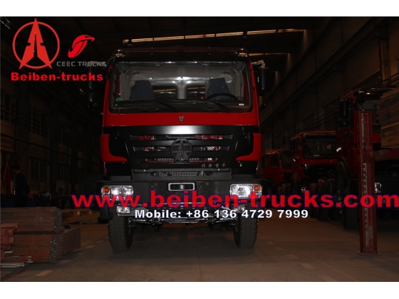 tanzania Beiben Mercedes Benz 6x4 340hp Tractor Truck Trailer