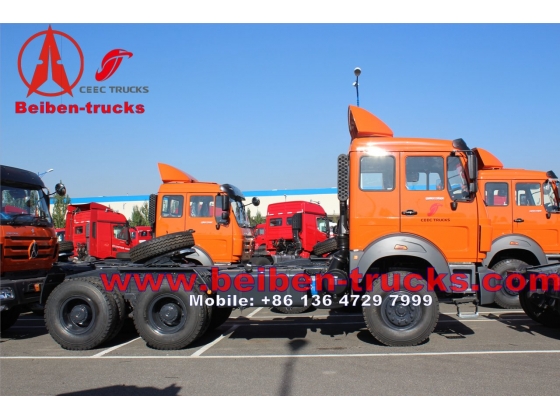 china Beiben 6x4 Strong Horse Power Tractor Truck In Low Price Sale