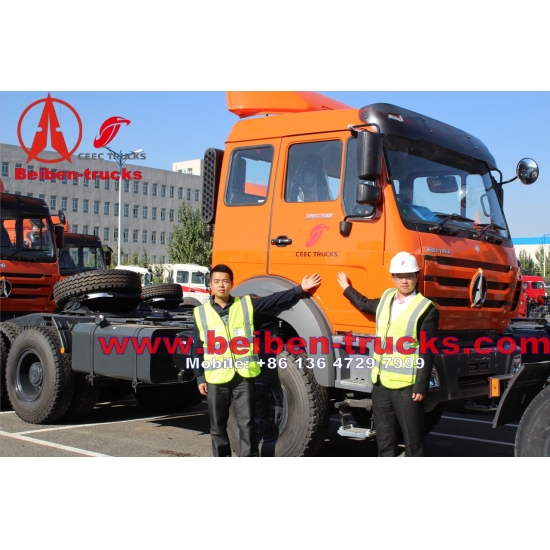 Beiben 340HP 10Wheels 6X4 50Ton tractor truck ND4258B34J manufacturer