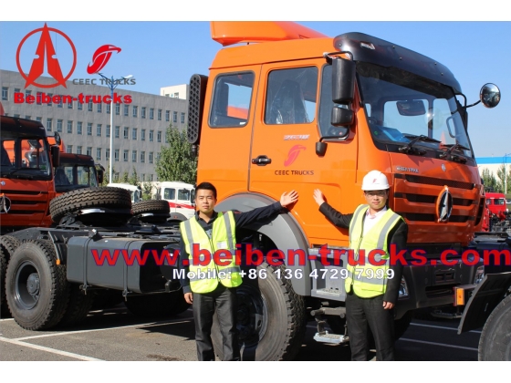 Beiben 340HP 10Wheels 6X4 50Ton tractor truck ND4258B34J manufacturer