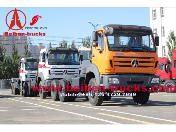 Beiben Truck WEICHAI Engine 6x4 NG80 Tractor Truck for africa congo customer