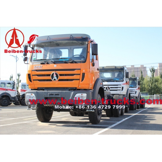 Beiben Truck WEICHAI Engine 6x4 NG80 Tractor Truck for africa congo customer