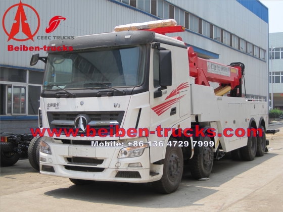 beiben North Benz 3138 Rotator Wrecker truck manufacturer