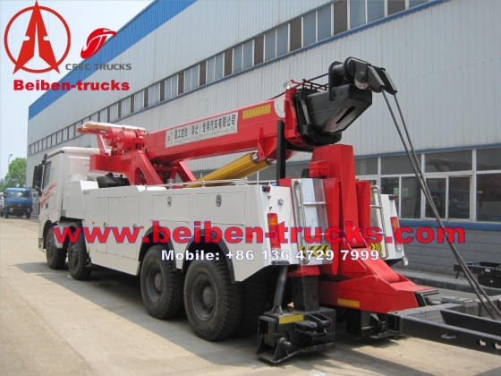 beiben North Benz 3138 Rotator Wrecker truck manufacturer