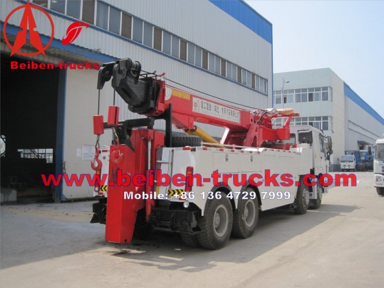 beiben North Benz 3138 Rotator Wrecker truck manufacturer