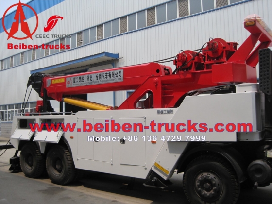 beiben North Benz 3138 Rotator Wrecker truck manufacturer