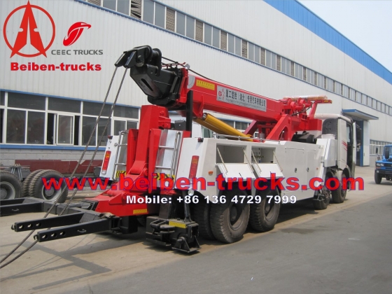 beiben North Benz 3138 Rotator Wrecker truck manufacturer