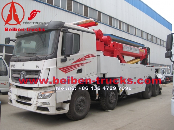 Beiben V3 cabin benz technology wrecker truck manufacturer