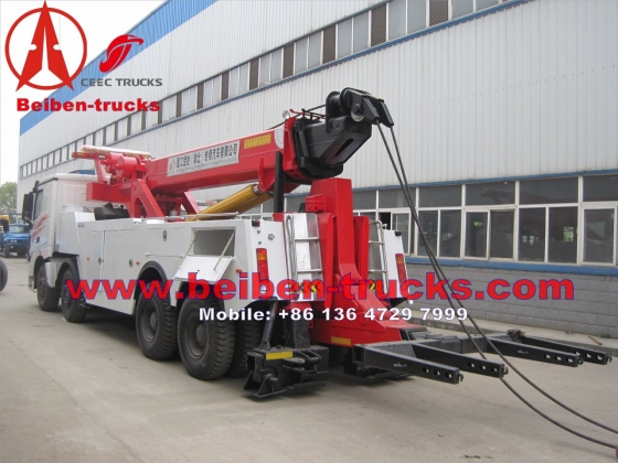 beiben North Benz 3138 Rotator Wrecker truck manufacturer