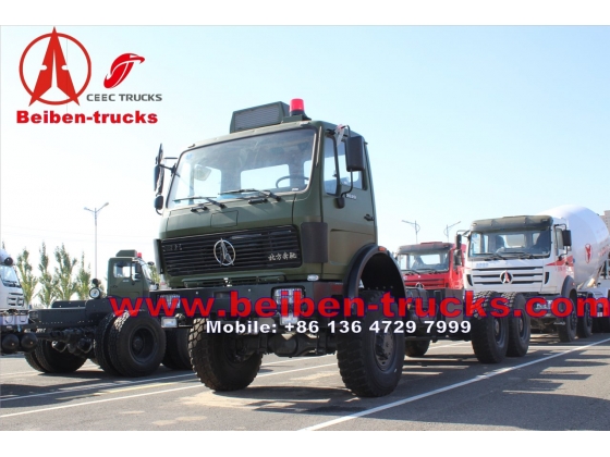 china Transporting container truck Hot Sale 380hp Beiben Tractor Truck