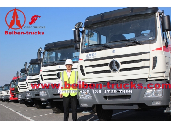 cheapest price for Hot Sale in Africa LHD&RHD 6X4 North Benz Beiben 380 hp tractor truck