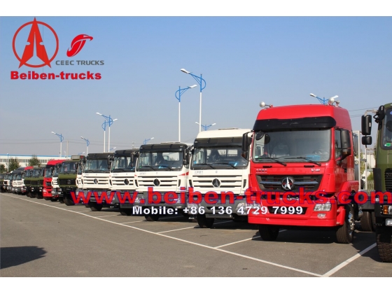 china Beiben Truck NG80 Tractor Trailer supplier for congo