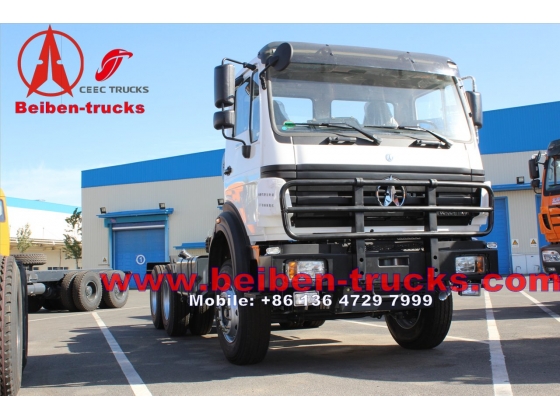 cheapest price for Hot Sale in Africa LHD&RHD 6X4 North Benz Beiben 380 hp tractor truck