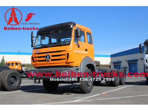 china 380hp BEIBEN North Benz 6x4 tractor camion  for congo country