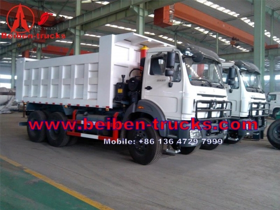 baotou The ND32500B48J7 The Beiben Dump Truck with 380HP Engine For this Tipper