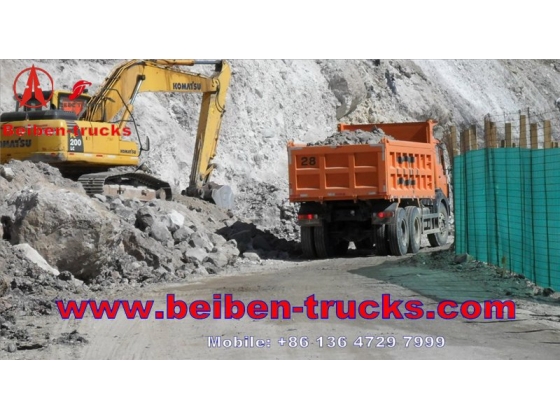 North Benz NG80 WEICHAI Engine 290hp EUROIII 6x4 30-40t/ton Truck Beiben Dump Truck Tipper Truck  price