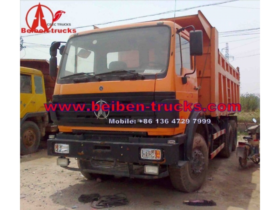 cheap Mercedes Benz Technology North Benz WEICHAI Engine 6x4 336hp EURO III Beiben Tipper Truck beiben dump truck for sale