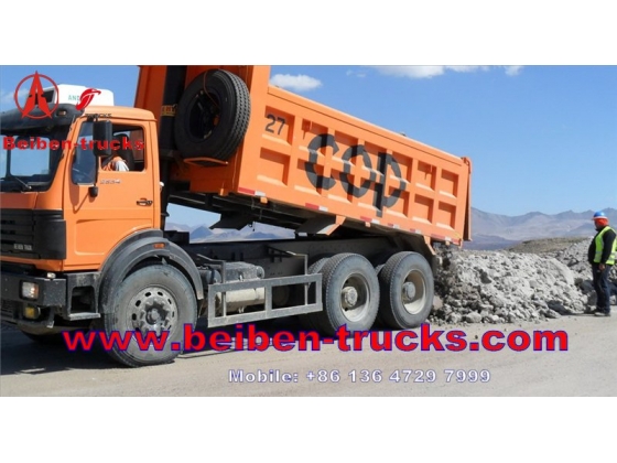 High Quality 25T 6*4 16CBM-18CBM 380hp Beiben Dump Truck  manufacturer