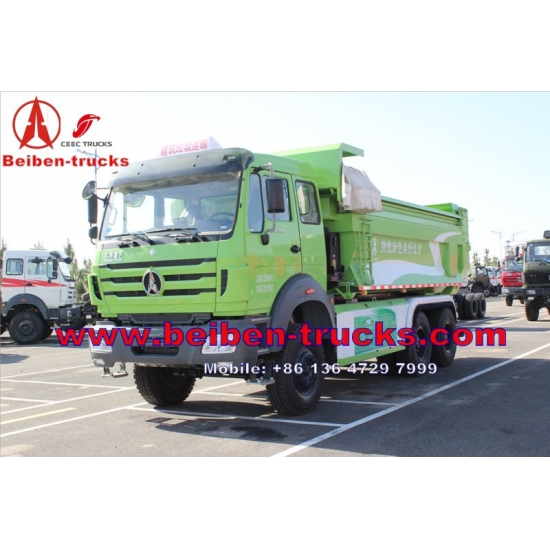 congo 380hp north benz 8x4 Beiben 30t dump truck for sale