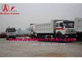 china Direct sale Beiben Mercedes Benz technology 6x4 10 wheel dump truck capacity