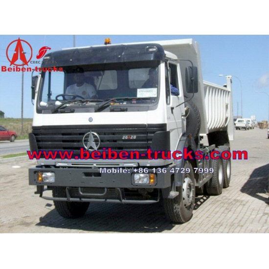 china North BENZ Beiben Dump truck with different horse power 290hp 340hp 380hp power wheels dump truck  price