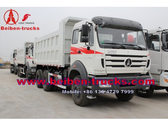 BEIBEN tipper truck 20T 340hp North Benz 6*4 dump truck mining truck for congo customer