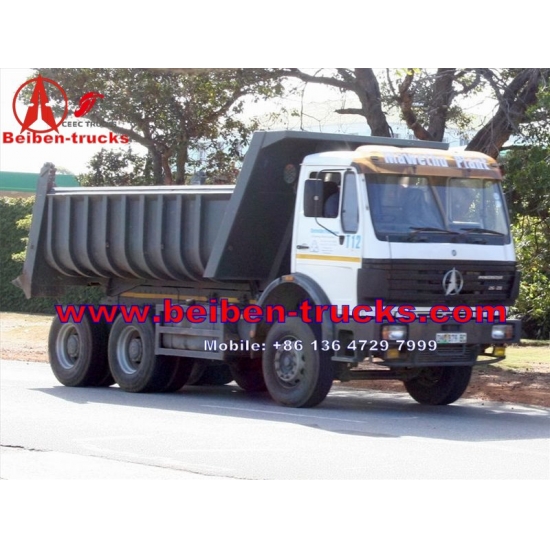 china Benz technology BEIBEN dump truck 6x4 mining tipper truck 20m3 with 340hp WEICHAI engine