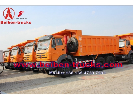 cheap price for Beiben/North benz Mercedes Benz 6x4 380hp Dump Truck for sale