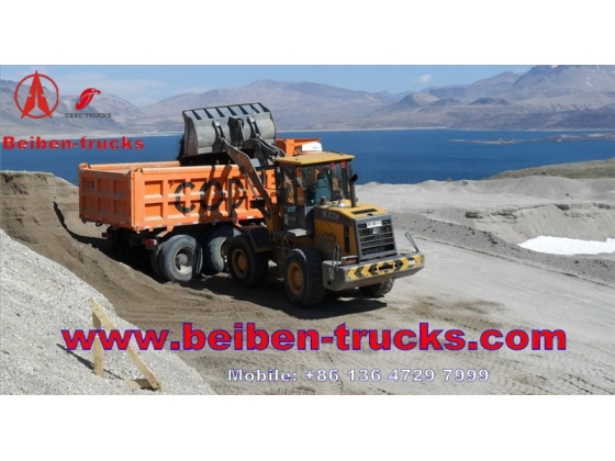 cheap Brand New 25T 6*4 380hp Beiben Dump Truck