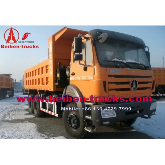 china Hot Sale Beiben Truck in Congo 380hp 6*4 Beiben Dump Truck