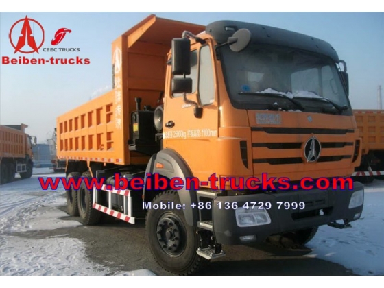 china Hot Sale Beiben Truck in Congo 380hp 6*4 Beiben Dump Truck