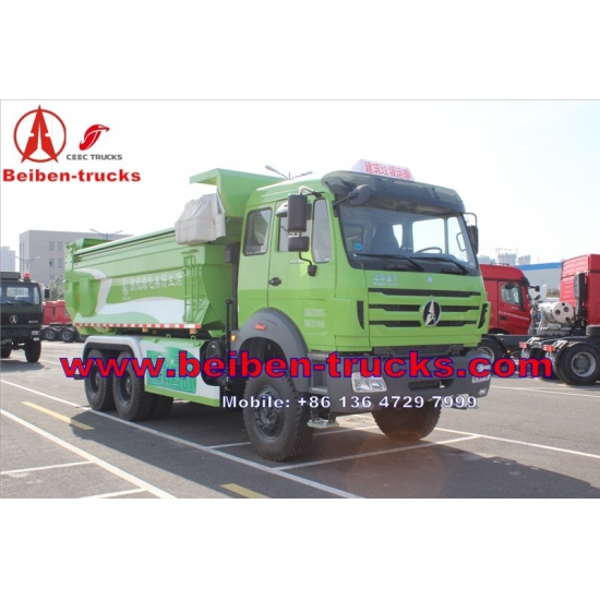 china North BENZ Beiben Dump truck with different horse power 290hp 340hp 380hp power wheels dump truck  price