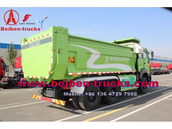 china North BENZ Beiben Dump truck with different horse power 290hp 340hp 380hp power wheels dump truck  price