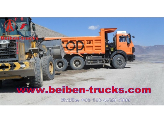 North Benz NG80 WEICHAI Engine 290hp EUROIII 6x4 30-40t/ton Truck Beiben Dump Truck Tipper Truck  price