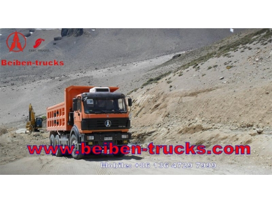 North Benz NG80 WEICHAI Engine 290hp EUROIII 6x4 30-40t/ton Truck Beiben Dump Truck Tipper Truck  price