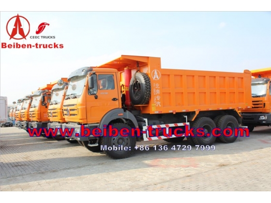 used Beiben 6X4 Dump Truck Tipper with 380HP Engine Truck /Heavy Duty Truck