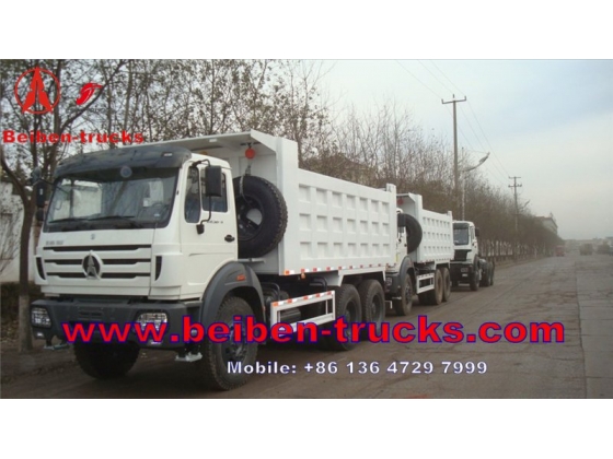 BEIBEN North Benz 12 wheels 8x4 60ton dump truck manufacturer