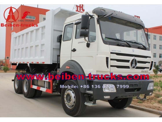 china New North Benz BeiBen NG80 6x6 off road tipper dump truck For Sale