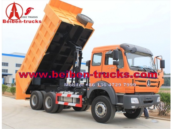 congo supplier for Beiben NG80 6x4 336hp 20CBM Dump Truck for Hot Sale