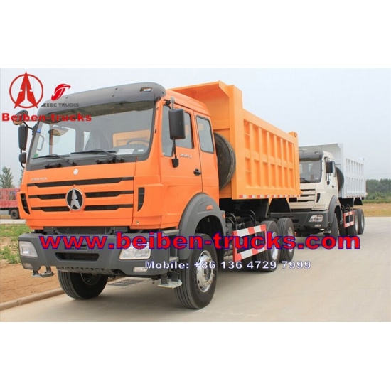 china North Beiben 6x4 china made dump truck 25 ton dump truck  price