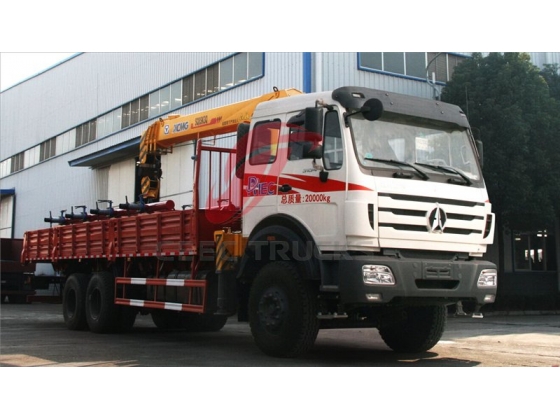 china north benz 16 T truck manufacturer