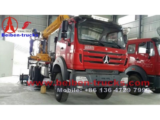 Beiben 12 T truck mounted XCMG crane supplier from china