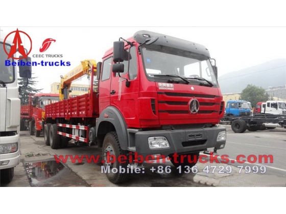 Beiben 12 T truck mounted XCMG crane supplier from china