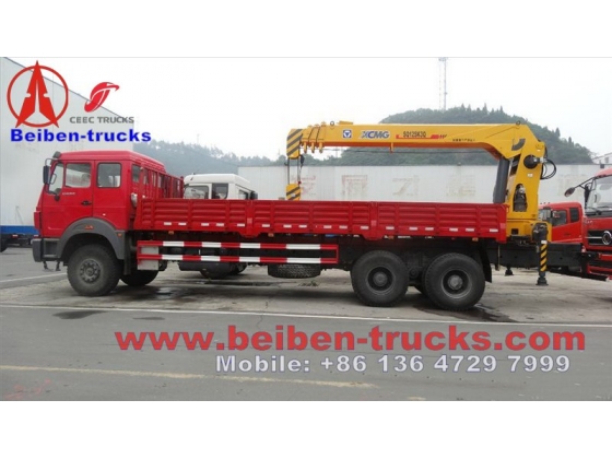 Beiben 12 T truck mounted XCMG crane supplier from china