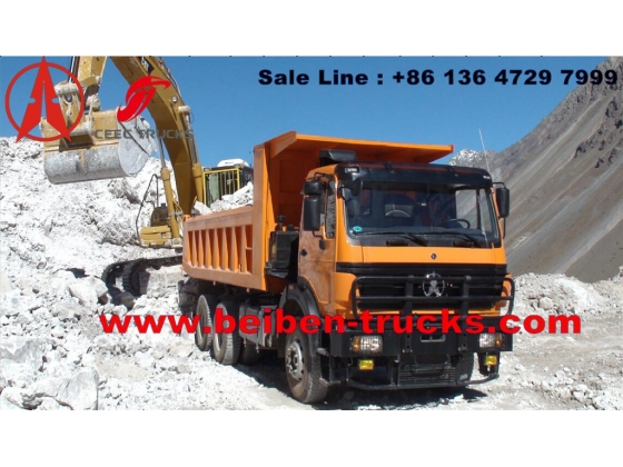 china Beiben Weichai Engine 340hp Strong Dump Truck  manufacturer