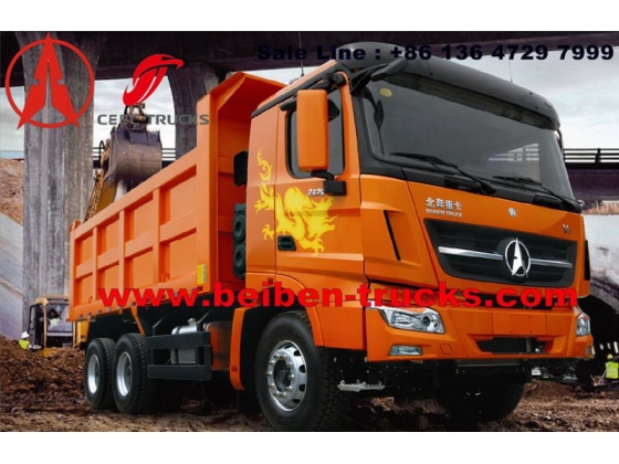 congo Beiben North benz NG80B 6X4 dump truck 10 wheels 25T 30T 18cbm 20cbm dump tipper trucks  supplier