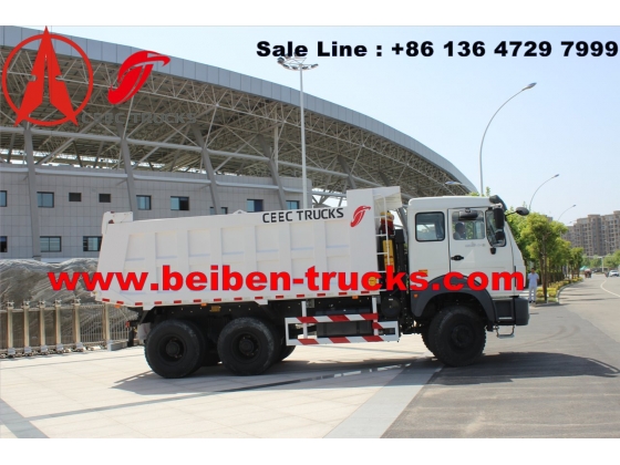 congo North Benz Beiben 340hp 10 wheels tipper dump truck sale