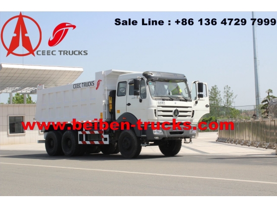 china Beiben NG80 6x4 30tons Dump Truck for African Market