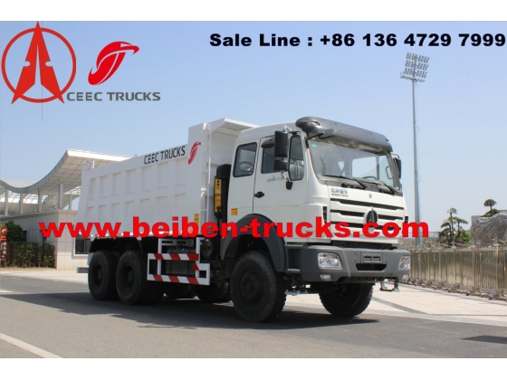 china Beiben NG80 6x4 30tons Dump Truck for African Market