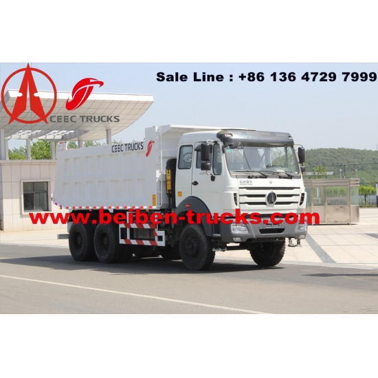 china Beiben Truck 6x4 Dump Trucks Right Hand Drive supplier